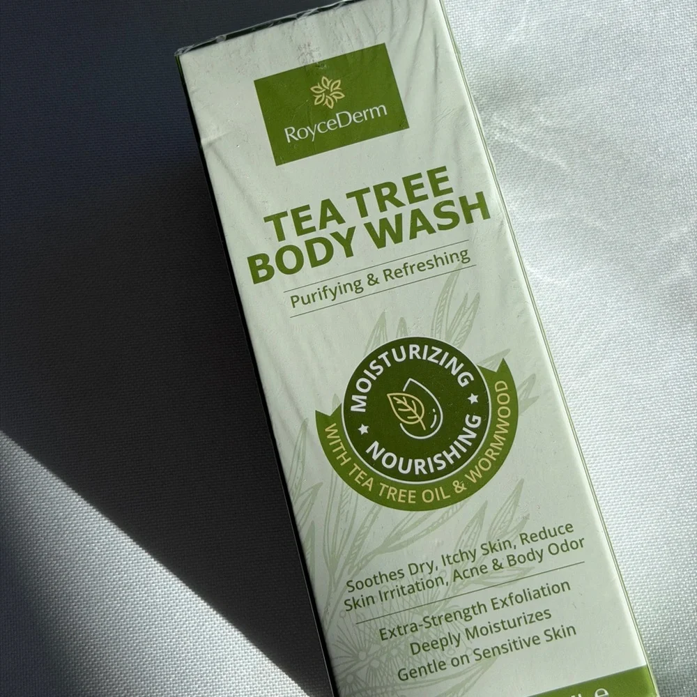 NWT RoyceDerm Tea Tree Body Wash - Picture 2 of 3